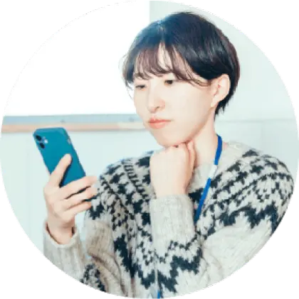 長時間のスマホの使用