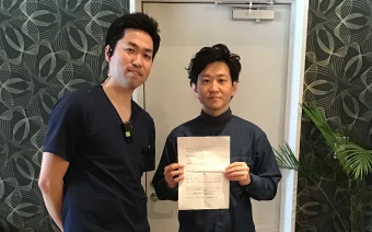 お客様とのお写真