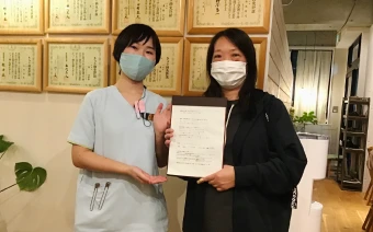 お客様とのお写真