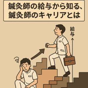 【鍼灸院への就活・求人】鍼灸師の給与から知る、鍼灸師のキャリアとは