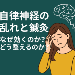 自律神経の乱れと鍼灸：なぜ効くのか？どう整えるのか？