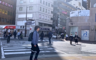 順路3：スクランブル交差点