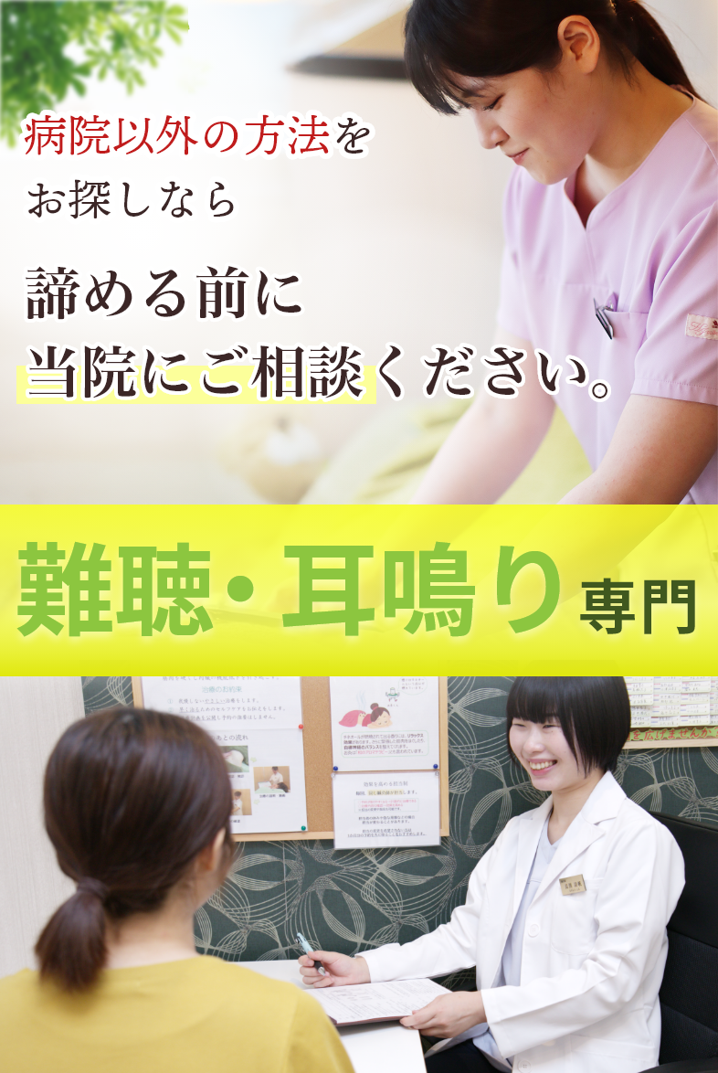 難聴・耳鳴り専門