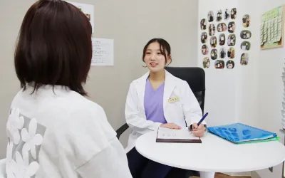 女性スタッフによる問診